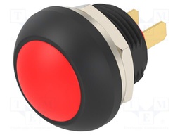 Switch: push-button; Pos: 2; SPST-NO; 0.125A/125VAC; 0.2A/50VDC