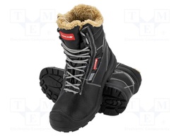 Boots; Size: 47; black; leather; bad weather,slip