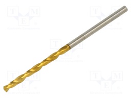Drill bit; for metal; Ø: 2mm; L: 49mm; Working part len: 24mm; case