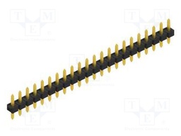 Connector: pin strips; pin header; male; PIN: 22; 2.54mm; THT; 1x22