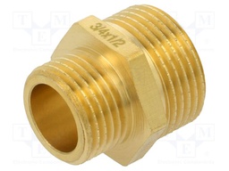 Male-male,reductive; max.6bar@<90°C,max.16bar@10°C÷30°C; BR