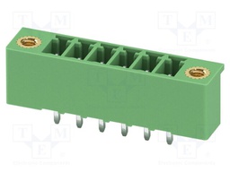 PCB headers, nominal cross section: 1.5 mm2, color: green, n