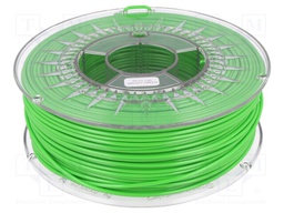 Filament: PET-G; 2.85mm; green (light); 220÷250°C; 1kg; ±0,05mm