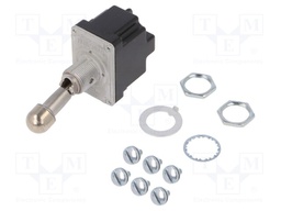 Switch: toggle; Pos: 2; DPST; OFF-ON; 15A/125VAC; Leads: screw; IP67