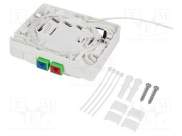 Device: FTTH termination box; OS2; 40m; Optical fiber: 9/125um