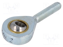 Ball joint; 5mm; Thread: M5; Mat: brass,steel; Pitch: 0,8
