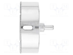 Hole saw; 100mm; Drill Bit: diamond; Holder: hexagonal