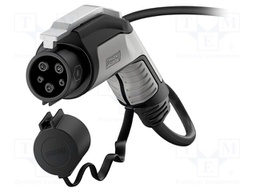 EMobility: cable; 1x0.5mm2,3x2.5mm2; 240VAC; 5kW; IP44; 6m; 20A