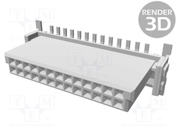 Connector: PCB to PCB; female; PIN: 26; 1.27mm; Series: har-flex