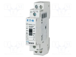Relay: installation; monostable; NO x2; Ucoil: 24VDC; max.250VAC