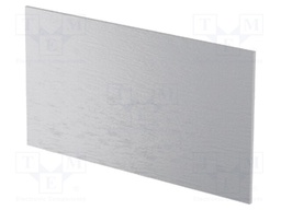 Rear panel; for ITALTRONIC enclosure