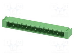 PCB headers, nominal cross section: 2.5 mm2, color: green, n