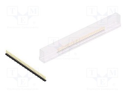 Connector: pin strips; pin header; male; PIN: 31; 2mm; SMT; 1x31