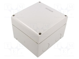 Enclosure: junction box; X: 136mm; Y: 150mm; Z: 105mm; IP66