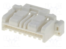 Plug; wire-board; female; CLIK-Mate; 1.5mm; PIN: 8; w/o contacts