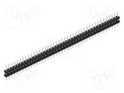Connector: pin strips; pin header; male; PIN: 41; 2mm; THT; 1x41