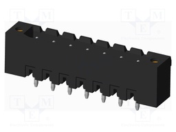 Connector: pluggable terminal block; socket; male; on PCBs