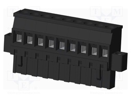 Connector: pluggable terminal block; plug; female; angled 90°