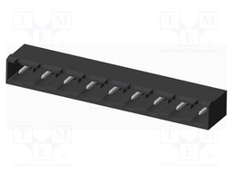 Connector: pluggable terminal block; socket; male; on PCBs