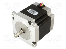 Motor: stepper; 7.4VDC; Shaft: D spring; max.882.6mNm; 1A