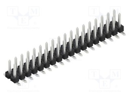 Connector: pin strips; pin header; male; PIN: 36; 2.54mm; SMT; 2x18