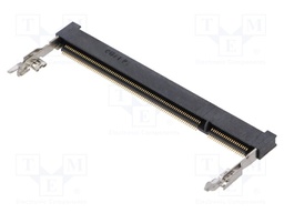 Connector: DDR1; SO DIMM; horizontal; SMT; PIN: 200; 4mm; 2.5V
