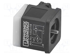 Connector: valve connector; plug; form A; female; PIN: 3