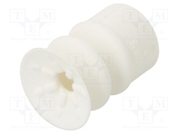 Suction cup; 15mm; Shore hardness: 65; Number of folds: 2.5; SPB2f