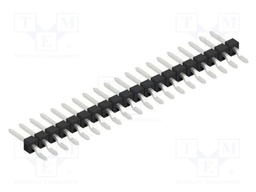 Connector: pin strips; pin header; male; PIN: 20; 2.54mm; SMT; 1x20