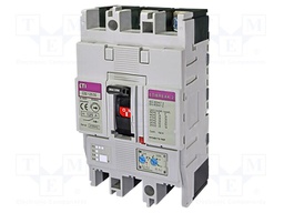 Power breaker; Poles: 3; screw type; Inom: 125A; 690VAC; IP20; MCCB