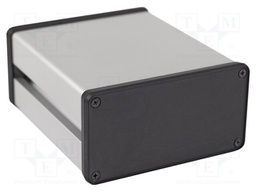 Enclosure: with panel; with keyway; 1455NC; X: 103mm; Y: 120mm