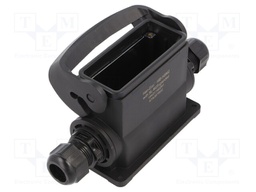 Enclosure: for rectangular connectors; Han Eco B; size 16B; M25