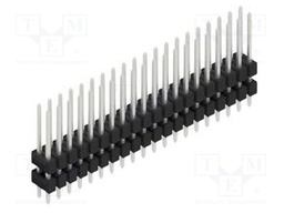 Connector: pin strips; pin header; male; PIN: 40; 2.54mm; THT; 2x20