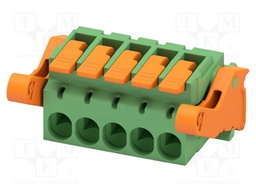 PCB connector, nominal cross section: 2.5 mm?, color: green,