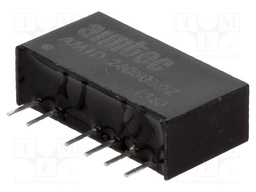 Converter: DC/DC; 1W; Uin: 21.6÷26.4V; Uout: 5VDC; Uout2: -5VDC; SIP7