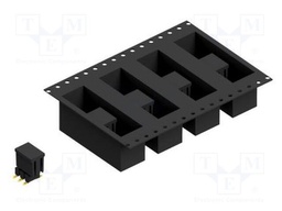 Connector: pin strips; pin header; male; PIN: 6; 2.54mm; SMT; 2x3