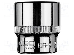 Socket; 6-angles,socket spanner; HEX 21mm; 3/8"