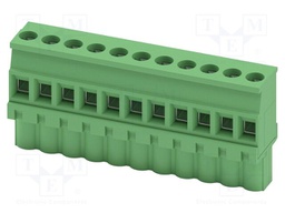 PCB connector, nominal cross section: 2.5 mm?, color: green,