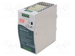 Module: buffer; 24VDC; 22÷29VDC; 40A; 23÷30VDC; Mounting: DIN