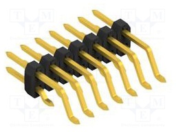 Connector: pin strips; pin header; male; PIN: 14; 2mm; SMT; 2x7; 100V