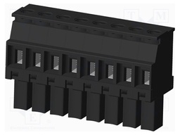 Connector: pluggable terminal block; plug; female; angled 90°