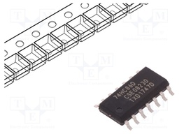 IC: digital; XOR; Channels: 4; IN: 2; SMD; SO14; Series: HC; 2÷6VDC