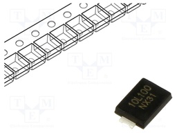 Diode: Schottky rectifying; TO277; SMD; 100V; 10A; reel,tape