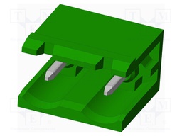 Connector: pluggable terminal block; socket; male; angled 90°