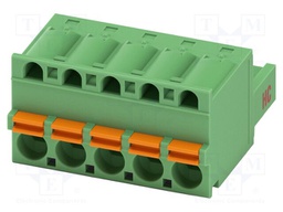 PCB connector, nominal cross section: 2.5 mm?, color: green,