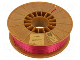 Filament: PLA SILK; 1.75mm; fuchsia; 195÷225°C; 800g