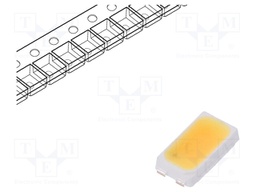 LED; SMD; 5630; 3000(typ)K; 90; 120°; Front: flat; 3000pcs.