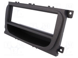 Radio mounting frame; Ford; 1 DIN; black