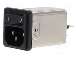 Connector: AC supply; socket; male; 250VAC; -25÷85°C