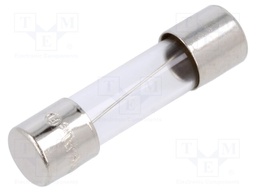 Fuse: fuse; quick blow; 8A; 250VAC; cylindrical,glass; 5x20mm; S500